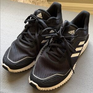 adidas Climawarm Bounce Black White Running Sneakers G54872 Textile Men's